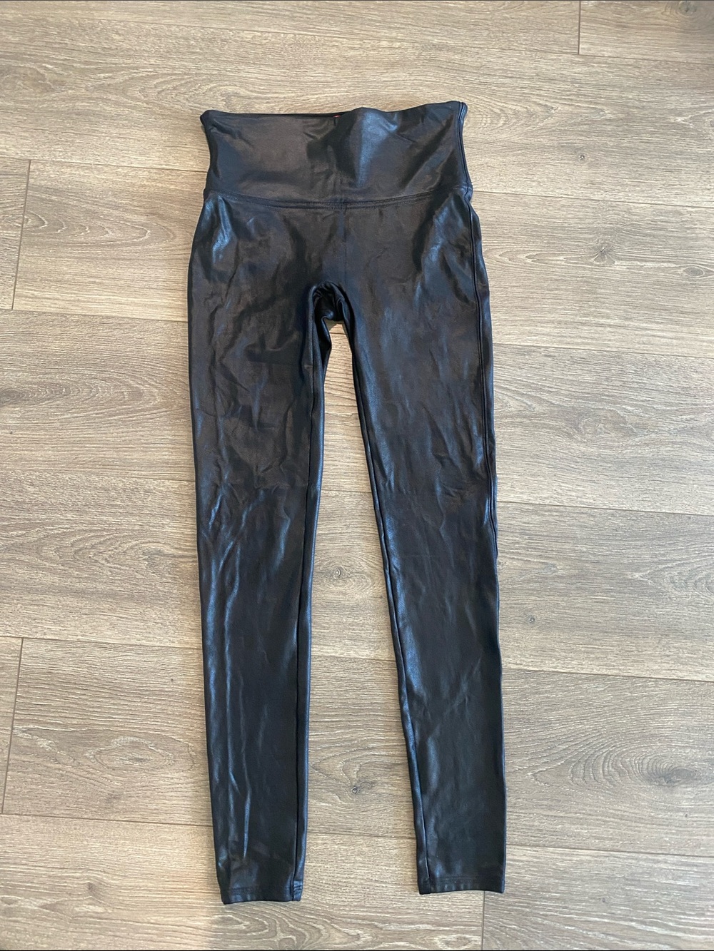 Spanx leather leggings